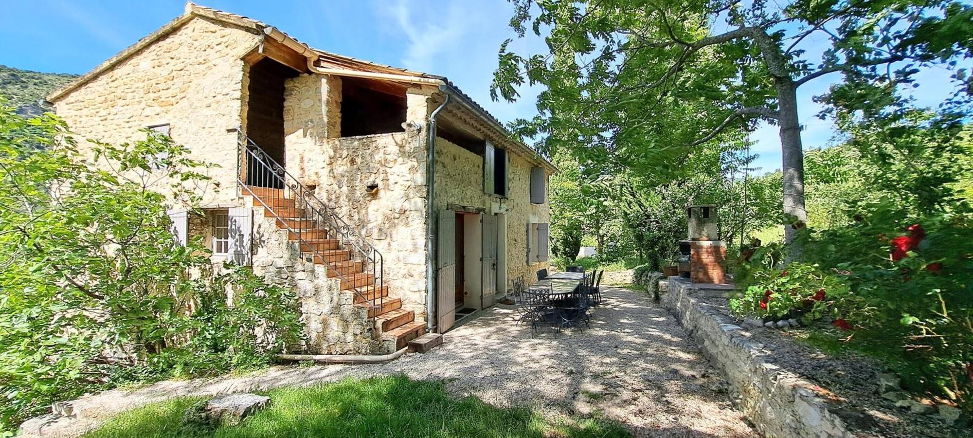 Le Mas Des Fontettes, Gite 14 Personnes, Piscine Chauffee, Propriete 5Ha, Barbecue Sahune Eksteriør billede